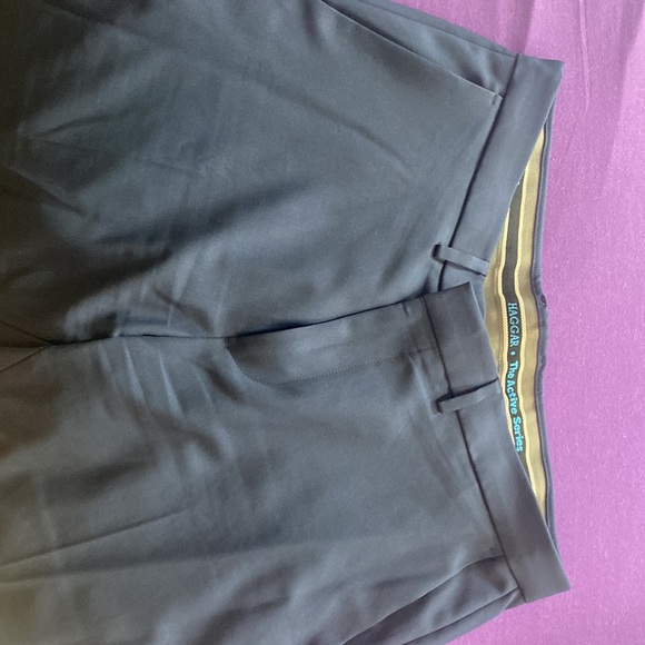 Mens Haggar suit jacket (44R) and pant (36x30) - Picture 4 of 5